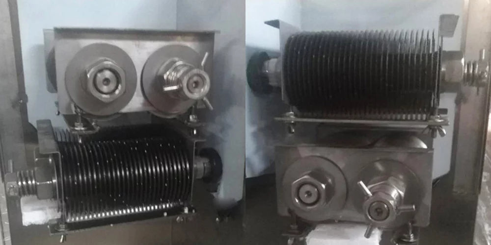 PreAsion Shredded Meat Cutting Machine Commercial Double Motor Slicer 4mm Blade E865354