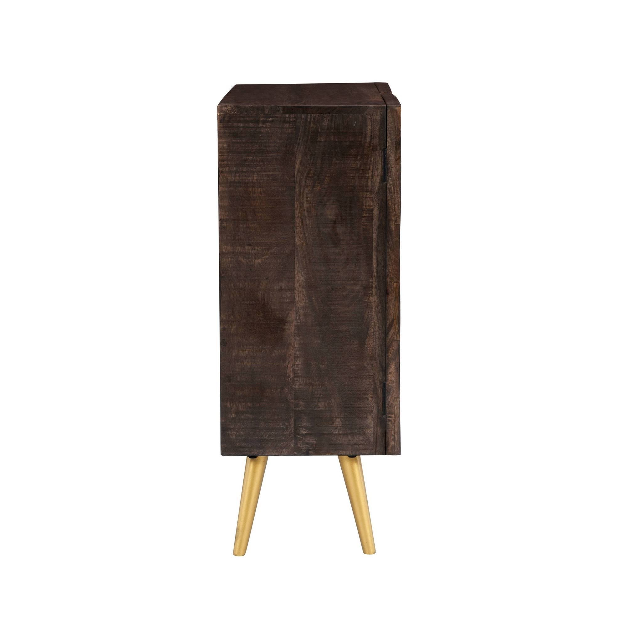Tandy 2 Door Cabinet Brown by Powell Company F4035