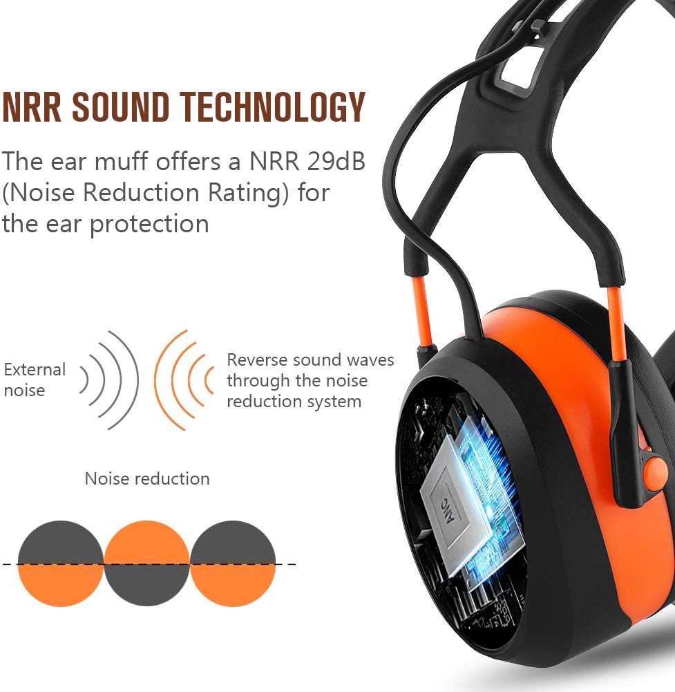 WULFPOWERPRO Wireless Bluetooth Headphones with Noise Reduction for Work, Pack of 2 K493