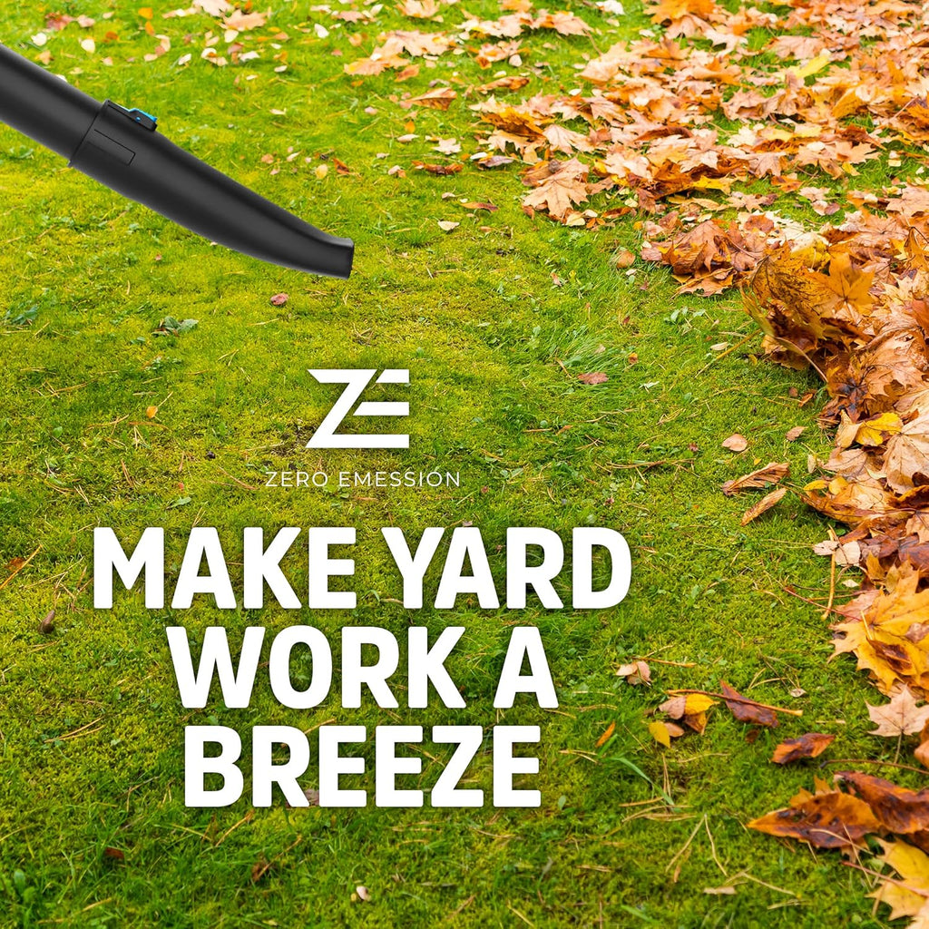 Expansion Wellness Leaf Blower - 320 CFM 150 MPH Cordless with 21V Battery & Charger E17302