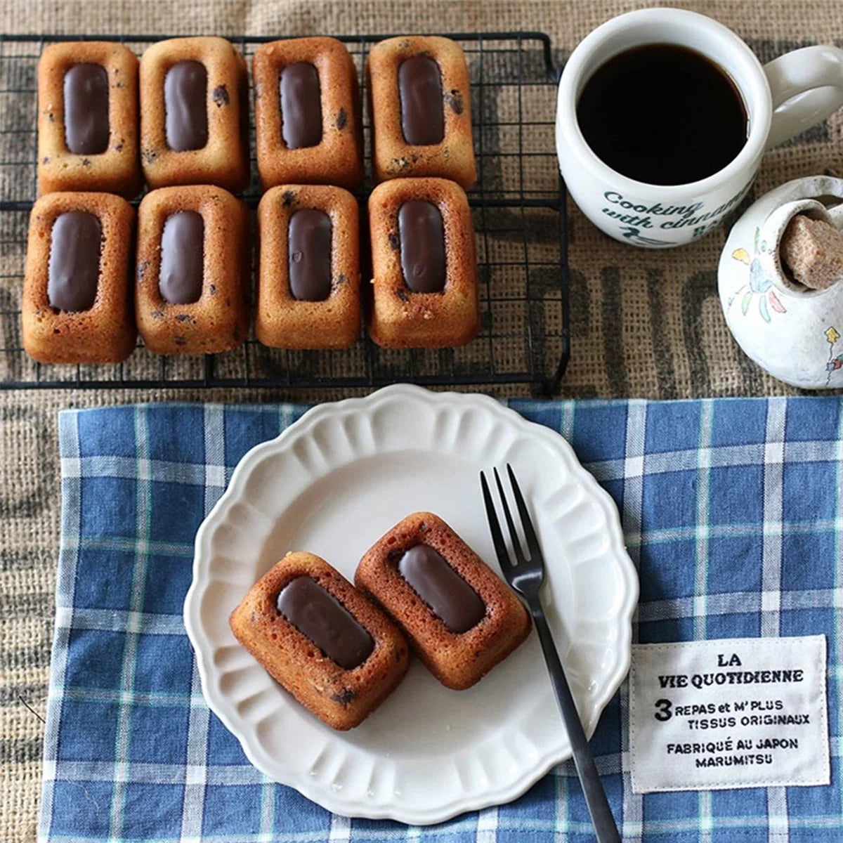 Mini Loaf Pan Non-Stick Heavy Duty for Baking B85598