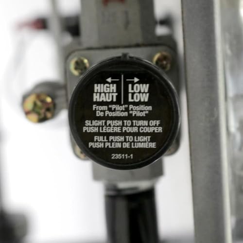 Mr. Heater F270800 125,000 BTU Portable Propane Radiant Heater, Black O8557