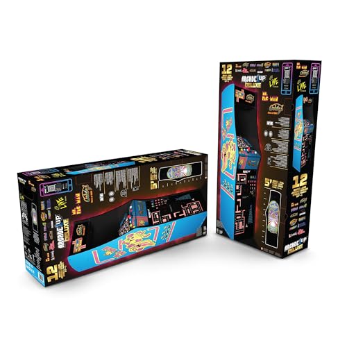 ARCADE1UP Class of 81’ Deluxe Arcade Machine for Home, 12 Classic Games H469517