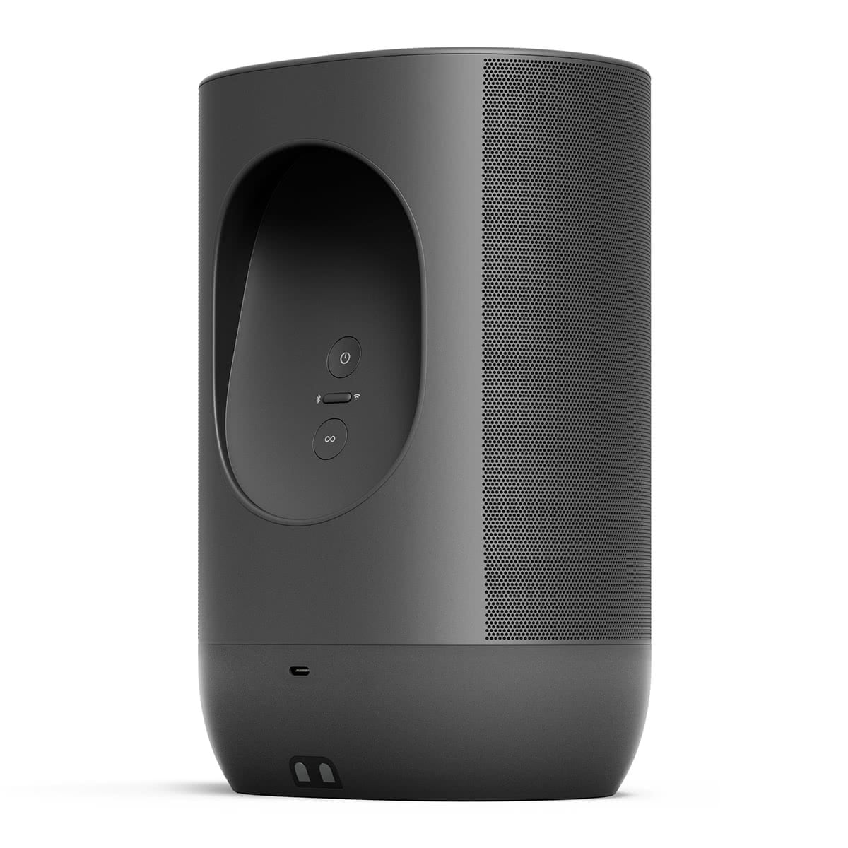 Open Box Sonos Move Portable Smart Speaker with Bluetooth and Wi-Fi (Black) I24231
