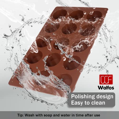 Silicone Mold for Baking, Half Sphere Chocolate Cake Jelly Mold (2 Packs) L40364