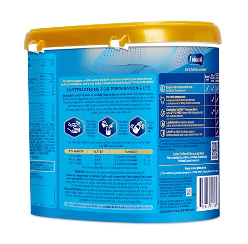 Enfamil Optimum Baby Formula with DHA and Lactoferrin, 20.5 Oz V6439