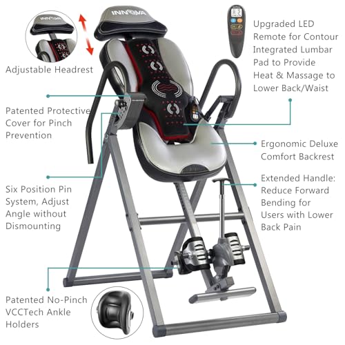 Innova Advanced Heat and Massage Inversion Table Q64287