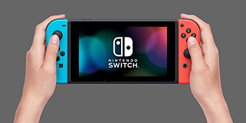 Nintendo Switch™ with Neon Blue and Neon Red Joy‑Con™ (Renewed) N57934