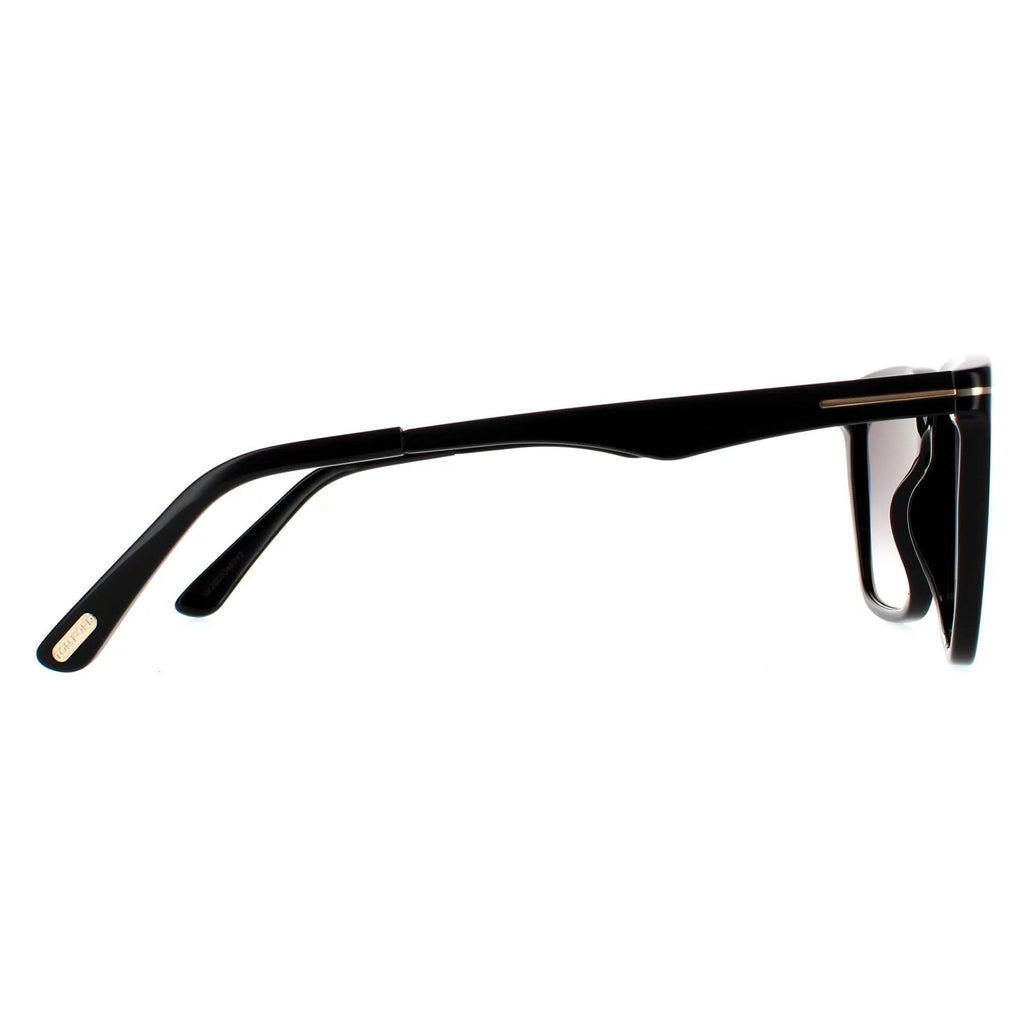 Tom Ford Garrettt Smoke Gradient Square Sunglasses FT0862 01B 56 Y783978