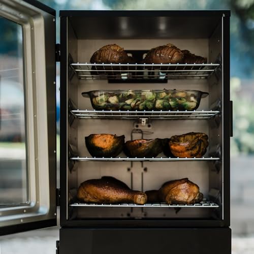 Masterbuilt 40-inch ThermoTemp Propane Vertical Smoker, Black X913427