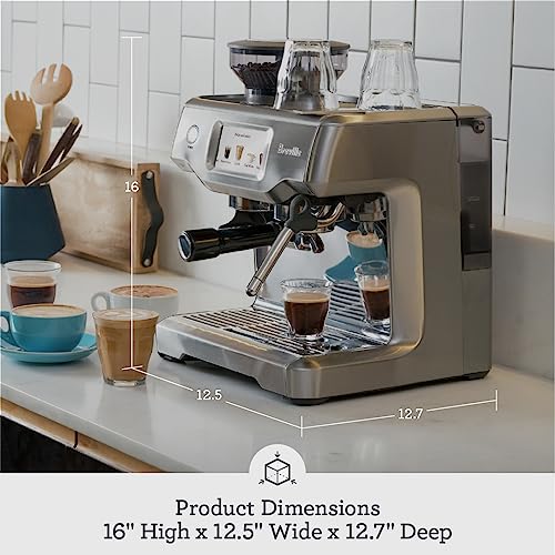Breville Barista Touch Espresso Machine BES880BSS, Brushed Stainless Steel Y6746