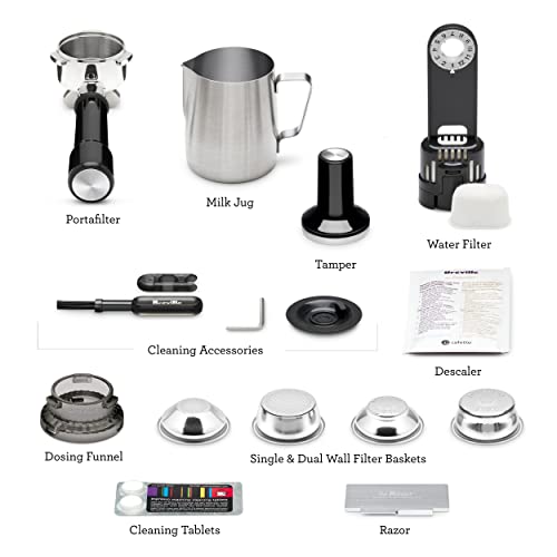 Breville Barista Express Espresso Machine BES870XL, Brushed Stainless Steel K886913