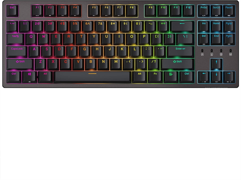 Durgod Taurus K320 TKL Mechanical Gaming Keyboard 87 Keys Cherry Silent Red L91015