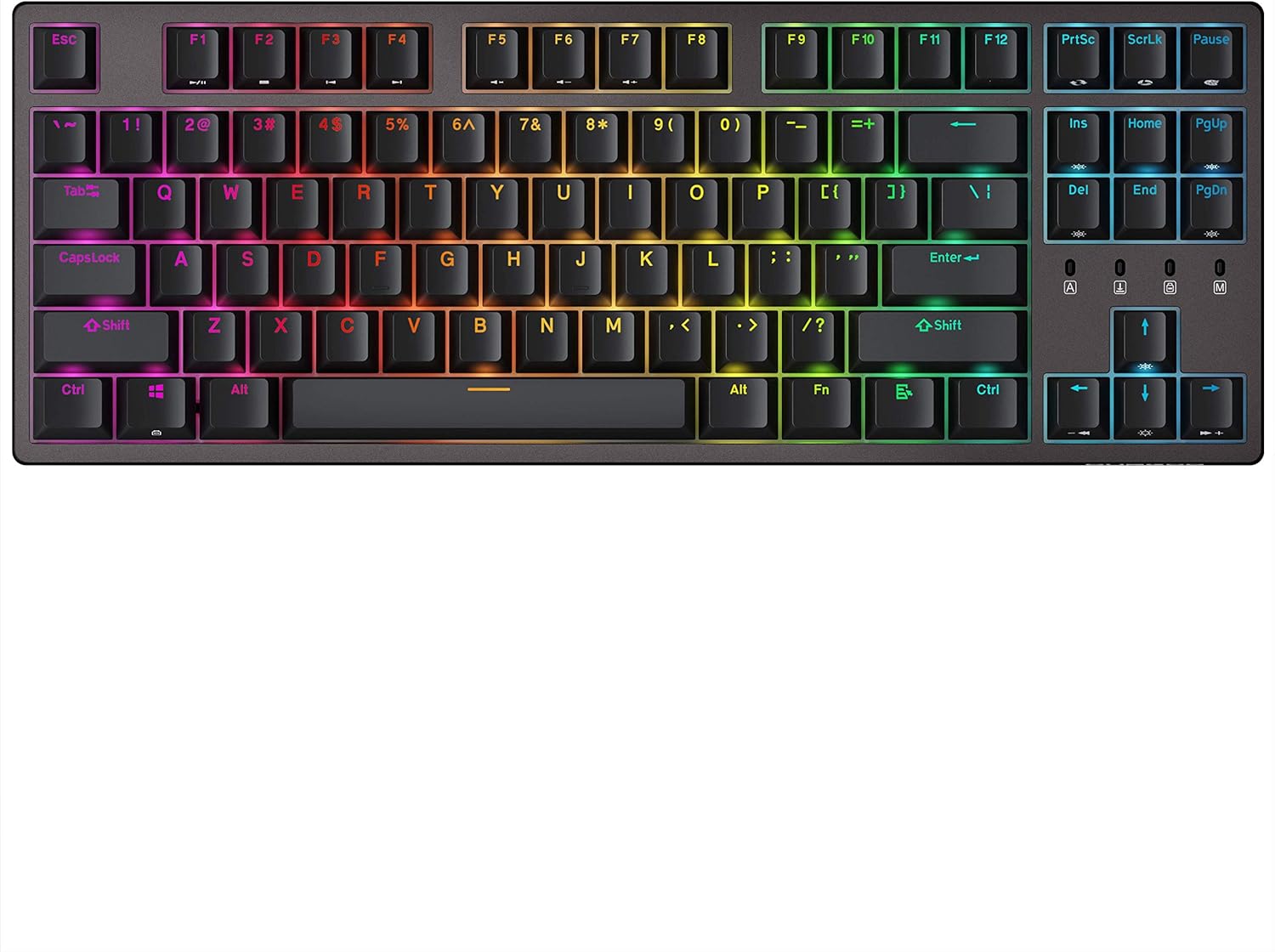 Durgod Taurus K320 TKL Mechanical Gaming Keyboard 87 Keys Cherry Silent Red L91015