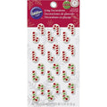 Wilton Mini Candy Cane Edible Cupcake Toppers J776577