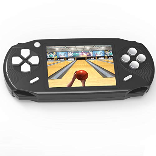 16 Bit Handheld Retro Video Game Player with 3.0'' Screen, Yellow K879
