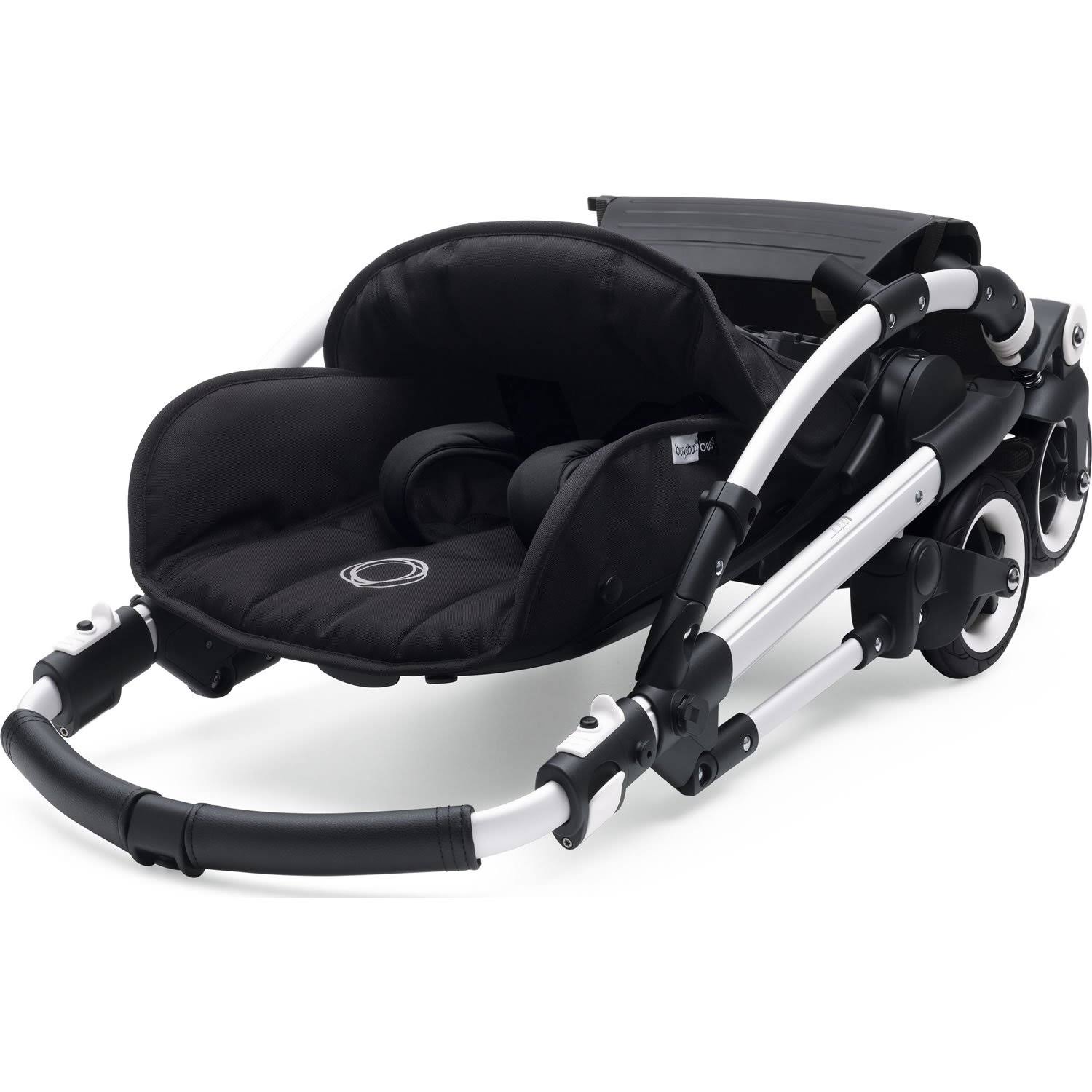 Bugaboo Bee5 Classic Complete Stroller - Aluminum/Dark Navy U388911