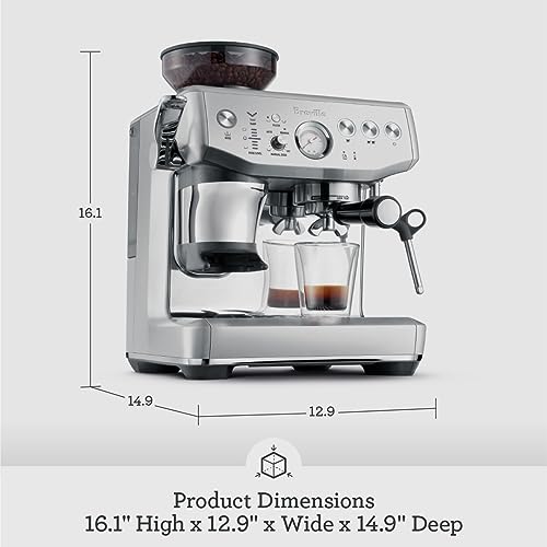 Breville Barista Express Impress Espresso Machine BES876BSS A876581