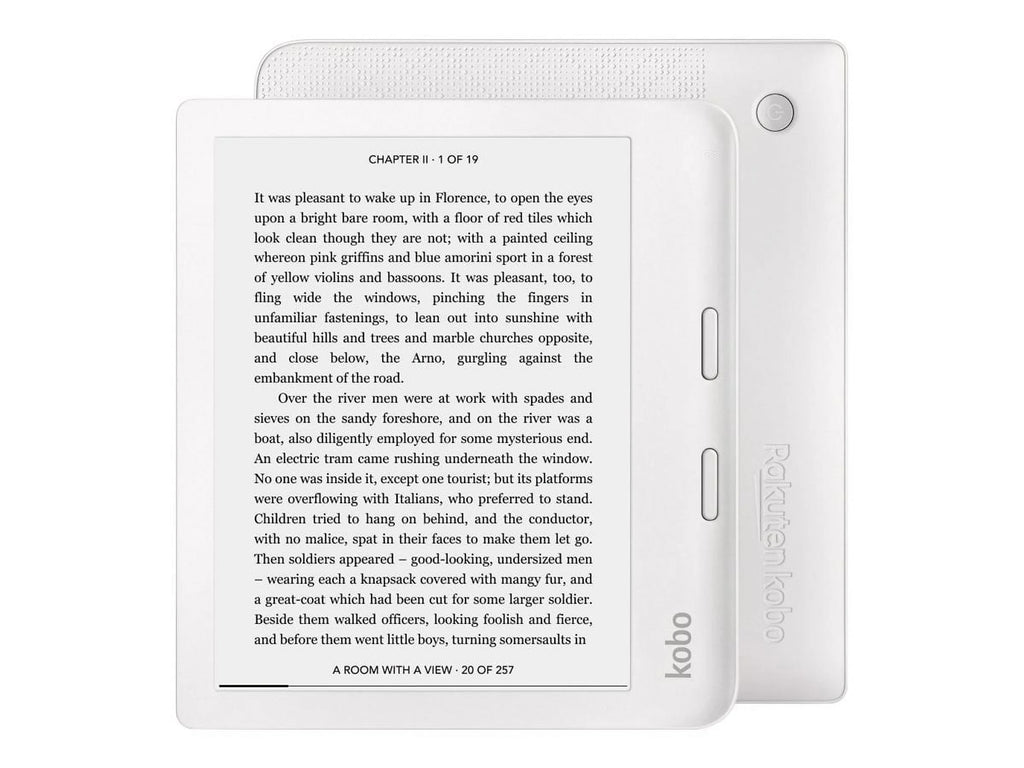 Kobo Libra 2 32GB 7" E Ink Carta 1200 Touchscreen Wi-Fi White B5178