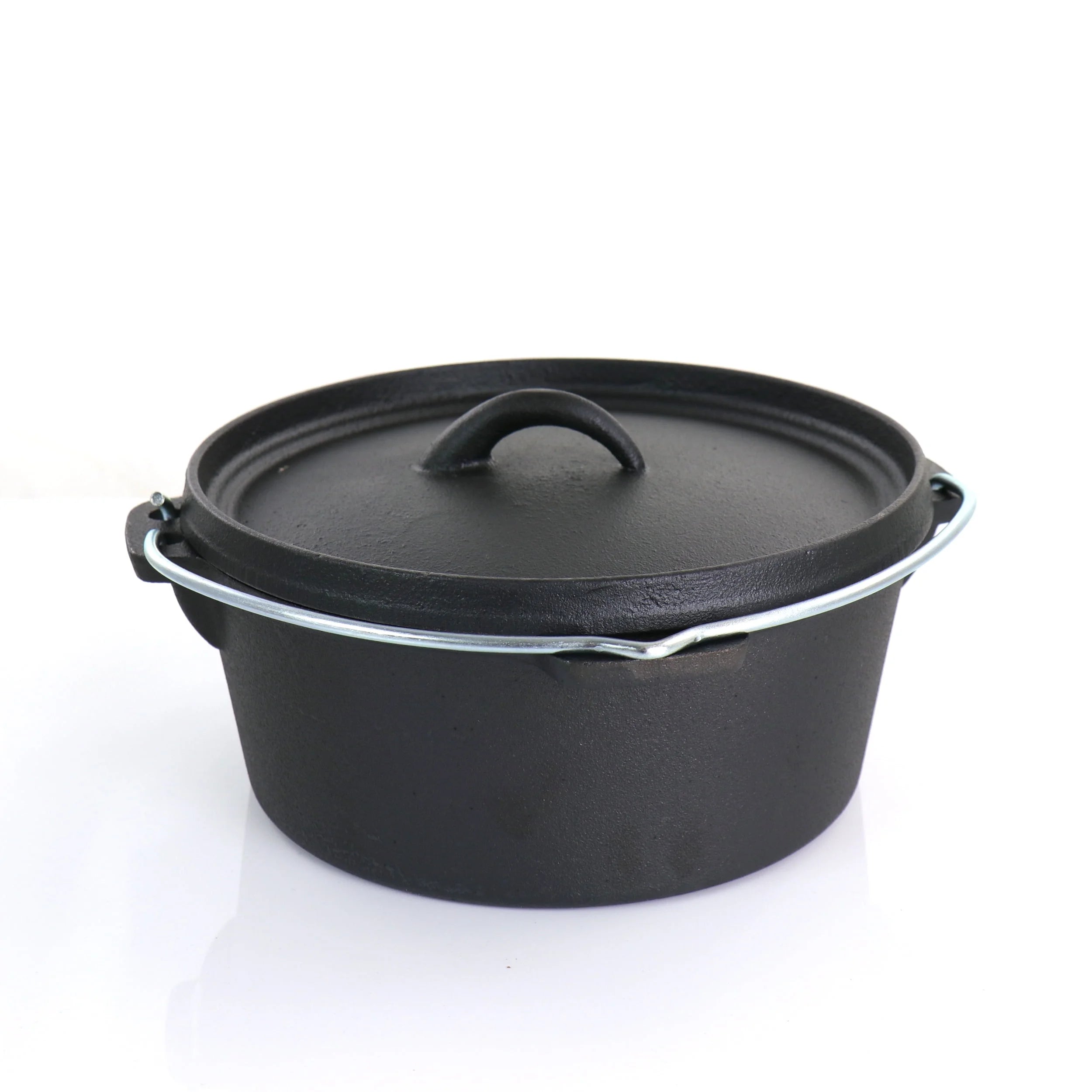 MegaChef Pre-Seasoned Cast Iron 5-Piece Cookware Set Z350