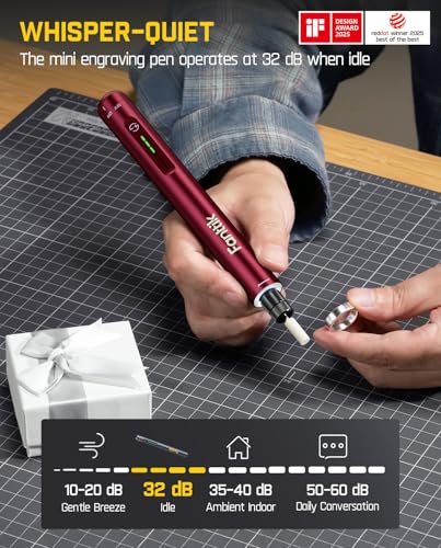Fanttik F2 Master Mini Cordless Rotary Tool Kit, 5 Speed, 35 Accessories Q64782