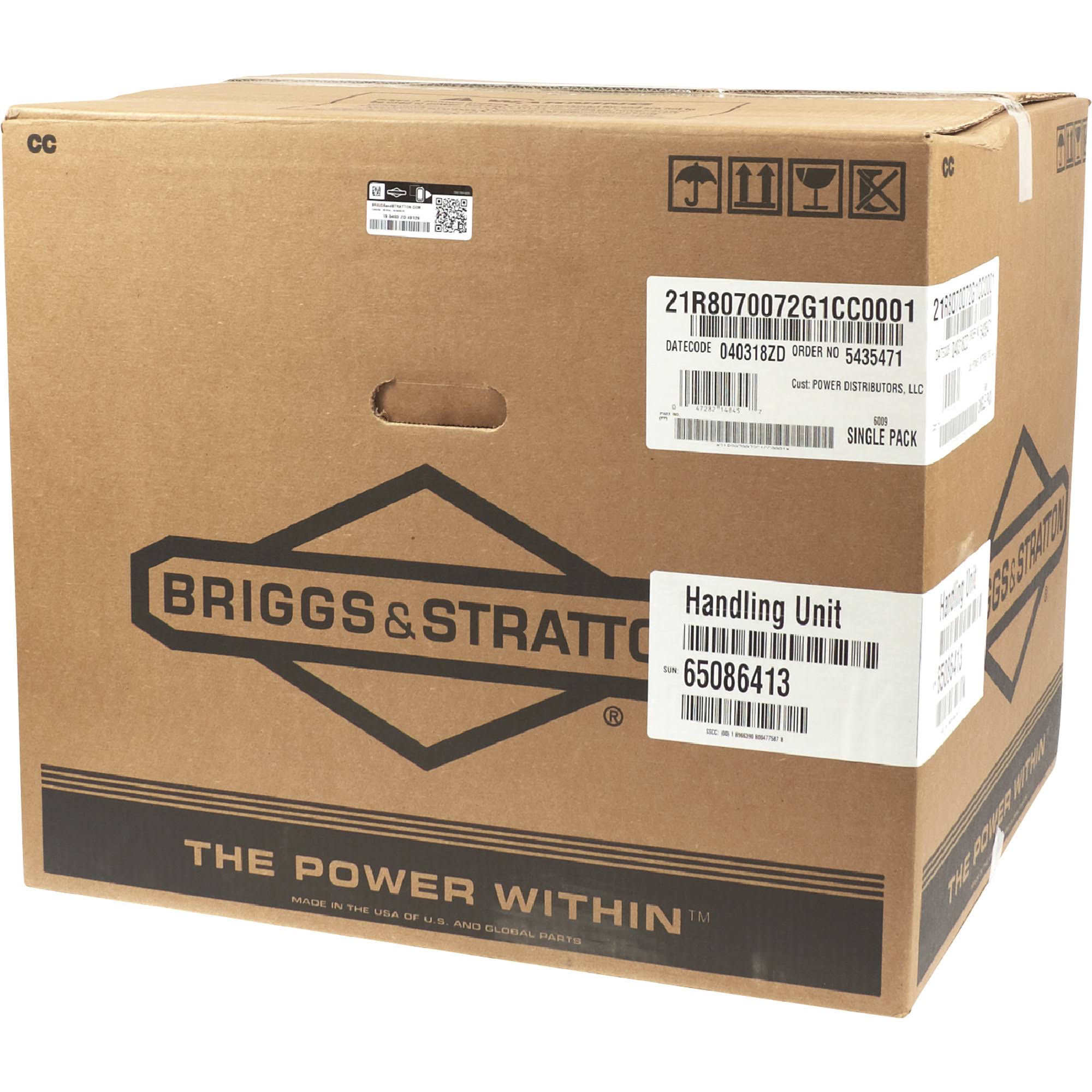Briggs & Stratton 21R807-0072-G1 11.5 GHP Vertical Shaft Engine L918