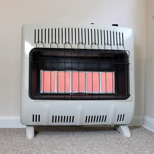 Mr. Heater 30,000 BTU Vent Free Radiant Propane Heater, White D247