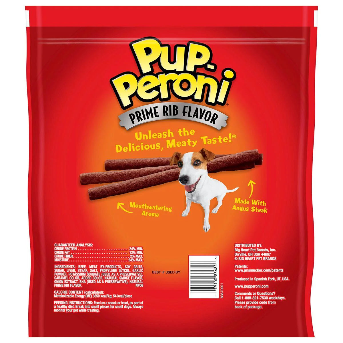 Pup-Peroni Prime Rib Beef Flavor Dog Treats, 35 oz. G240