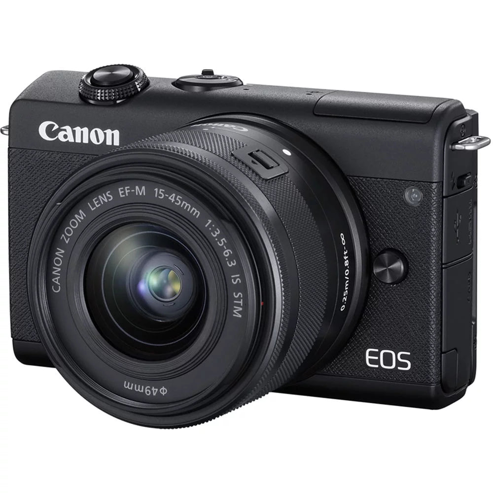 Canon EOS M200 Mirrorless Digital Camera with 15-45mm Lens L8208