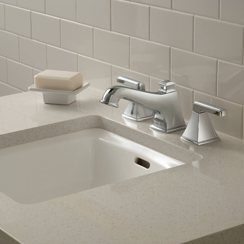 Toto TL221DD12 Connelly Widespread Bathroom Faucet, Polished Chrome K135