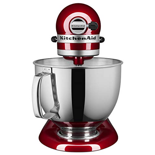 KitchenAid KSM150PSTG Artisan 5-Qt Stand Mixer with Pouring Shield, Tangerine T7346