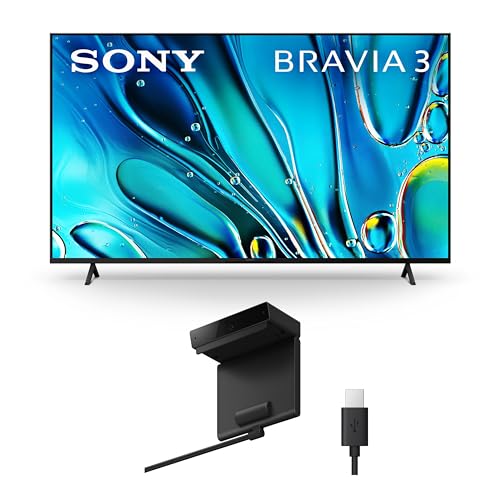 Sony 65-Inch BRAVIA 3 4K Ultra HD LED Smart TV with Google TV Dolby Vision HDR C831