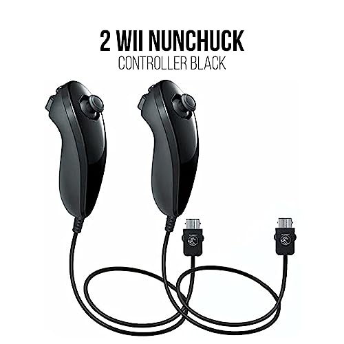 Nintendo Wii Console Black Premium Bundle (Renewed) U581