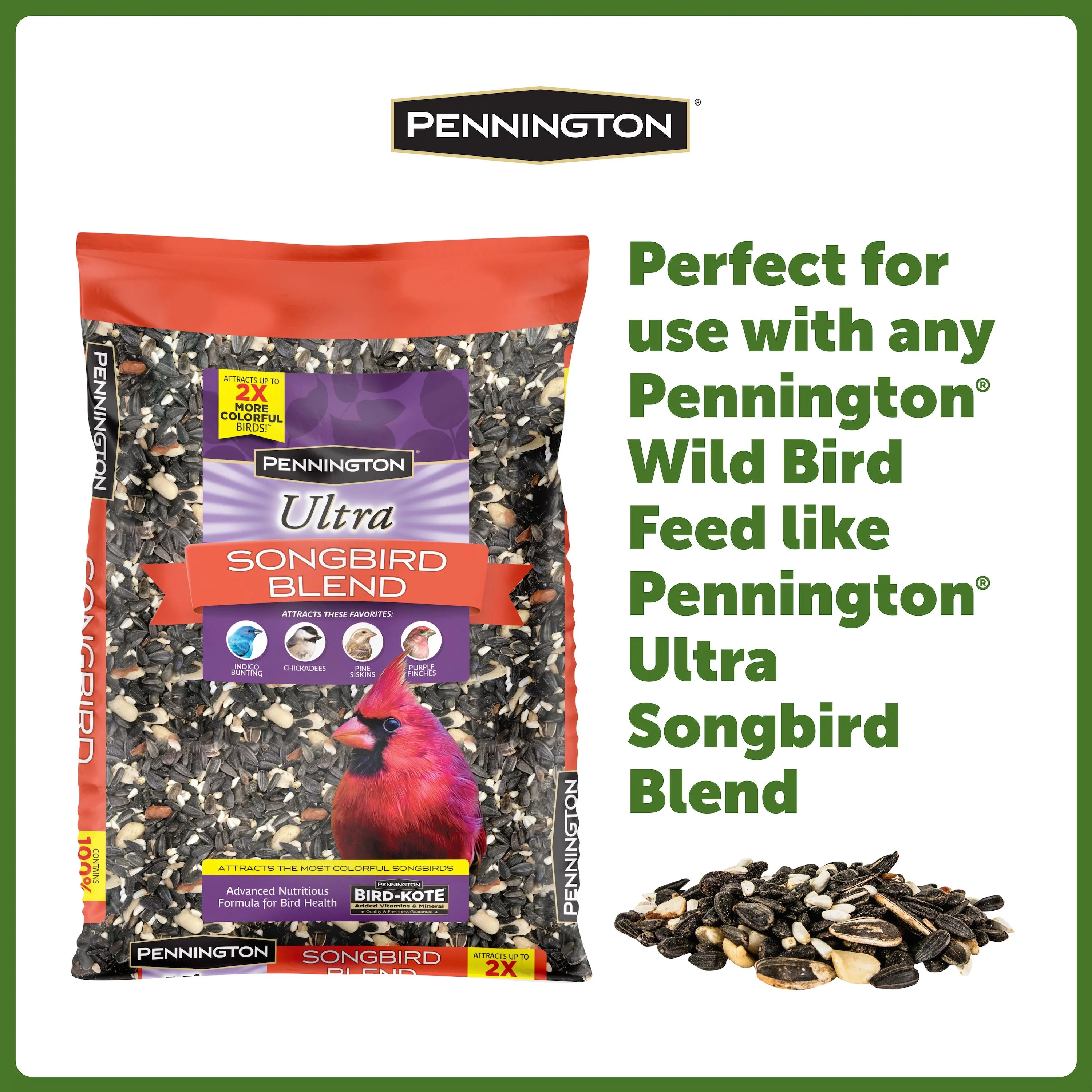 Pennington Earth Smart Gray Recycled Resin EcoBistro Wild Bird Hopper Feeder 2 Pack A51041