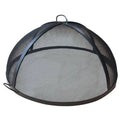 Masterflame 48x22 Welded Hi Grade Carbon Steel Lift Off Dome Fire Pit Safety Screen