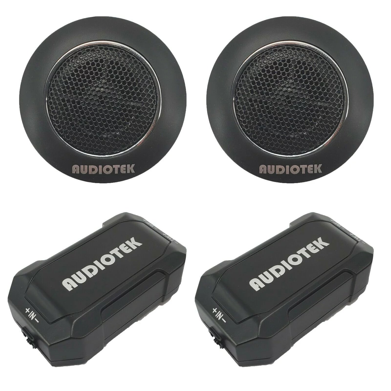 65C 2000W 6.5-Inch 2-Way Car Audio Component Speaker System (2 Pairs) B78625