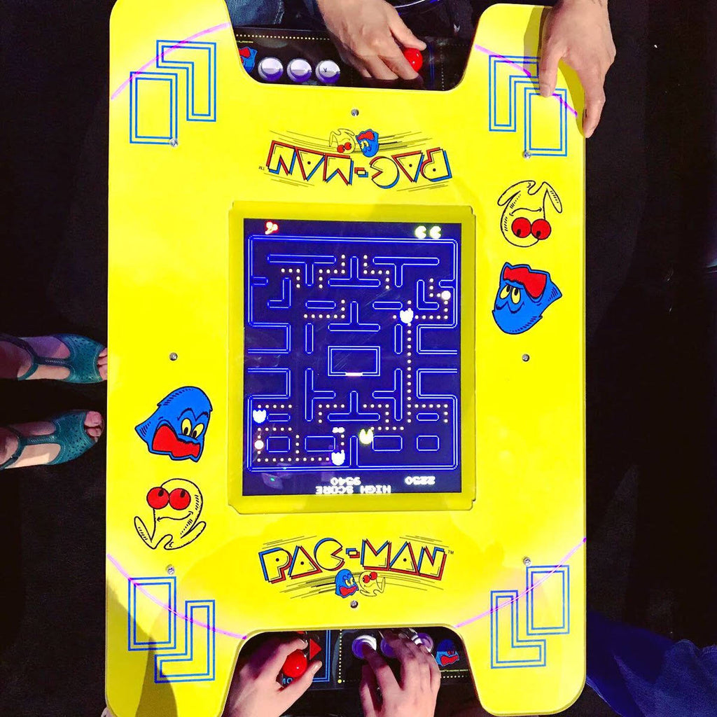 Arcade1Up Deluxe 8-in-1 Head to Head Cocktail Table with Pac-Man and Galaga G2028