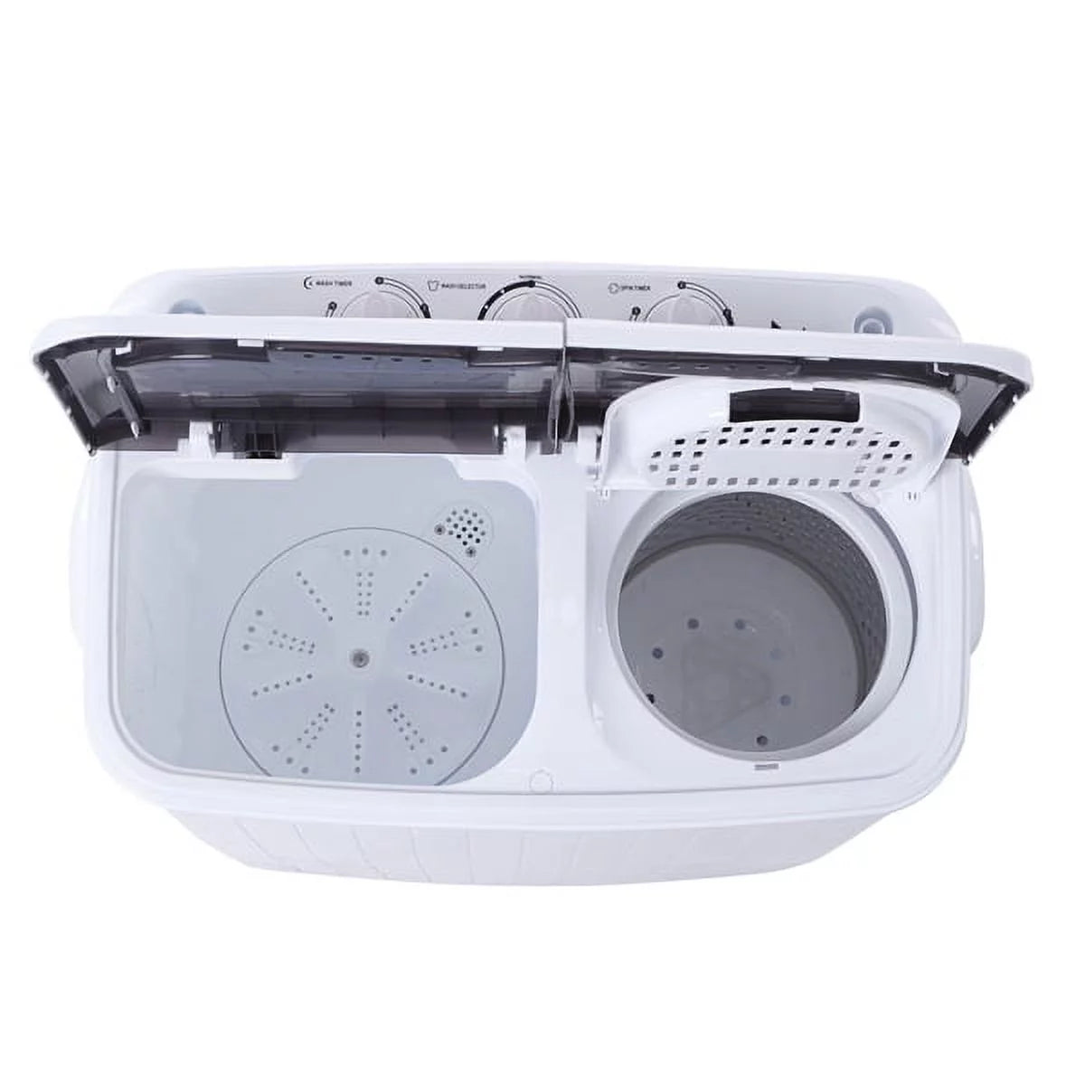 ZOKOP XPB35-ZK35 Semi-automatic Washing Machine with Gray Cover O68646