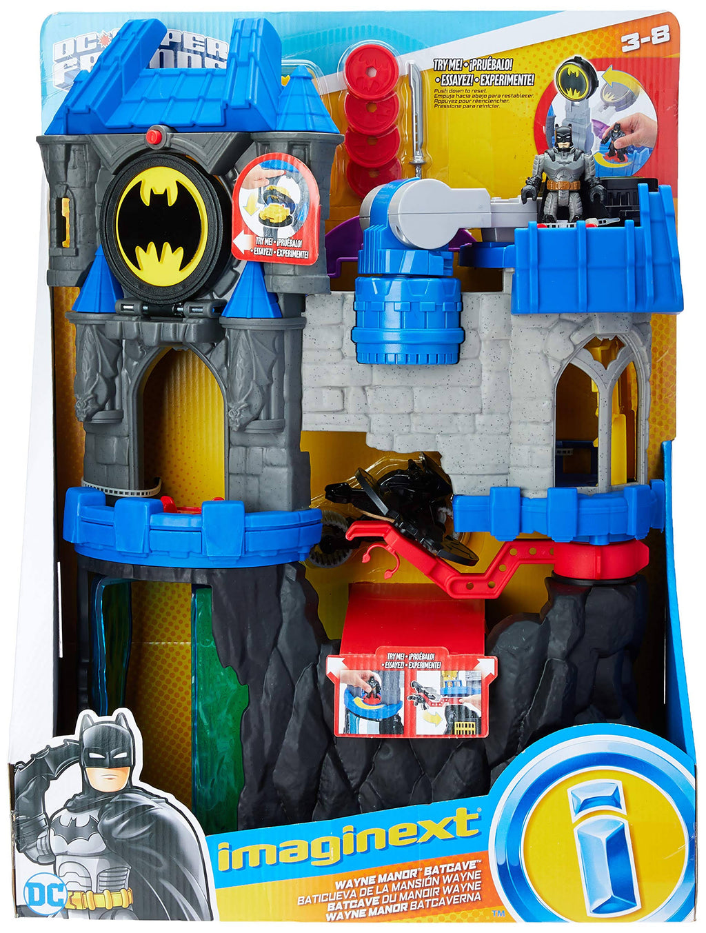 Imaginext DC Super Friends Wayne Manor Batcave G261