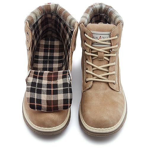 ANJOUFEMME Women's Waterproof Hiking Ankle Boots L140