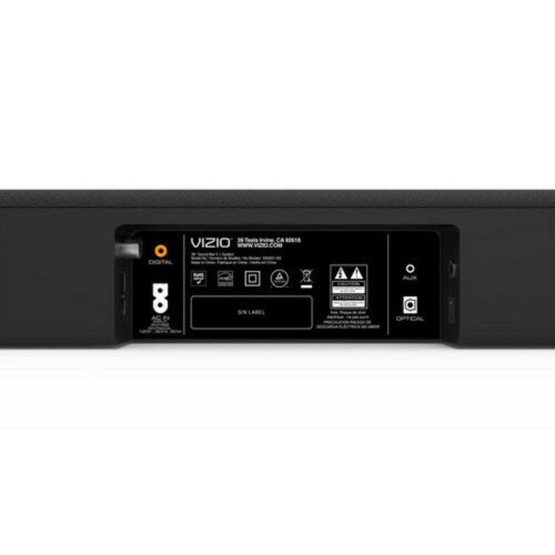 Vizio SmartCast 5.1 Channel Wireless Soundbar SB3651-E6C Z831495
