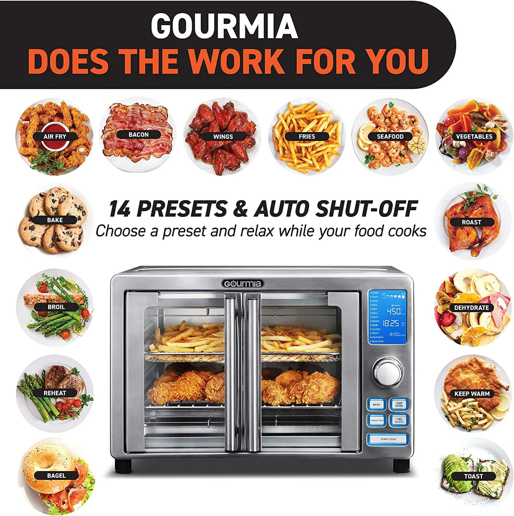 Gourmia GTF7520 Toast Oven Air Fryer J118