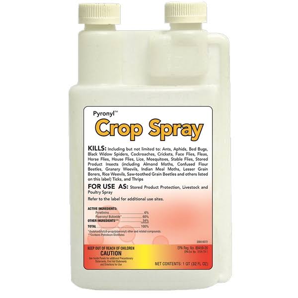 Pyronyl Crop Spray 32oz- Pyrethrin Concentrate, Size: 32 oz