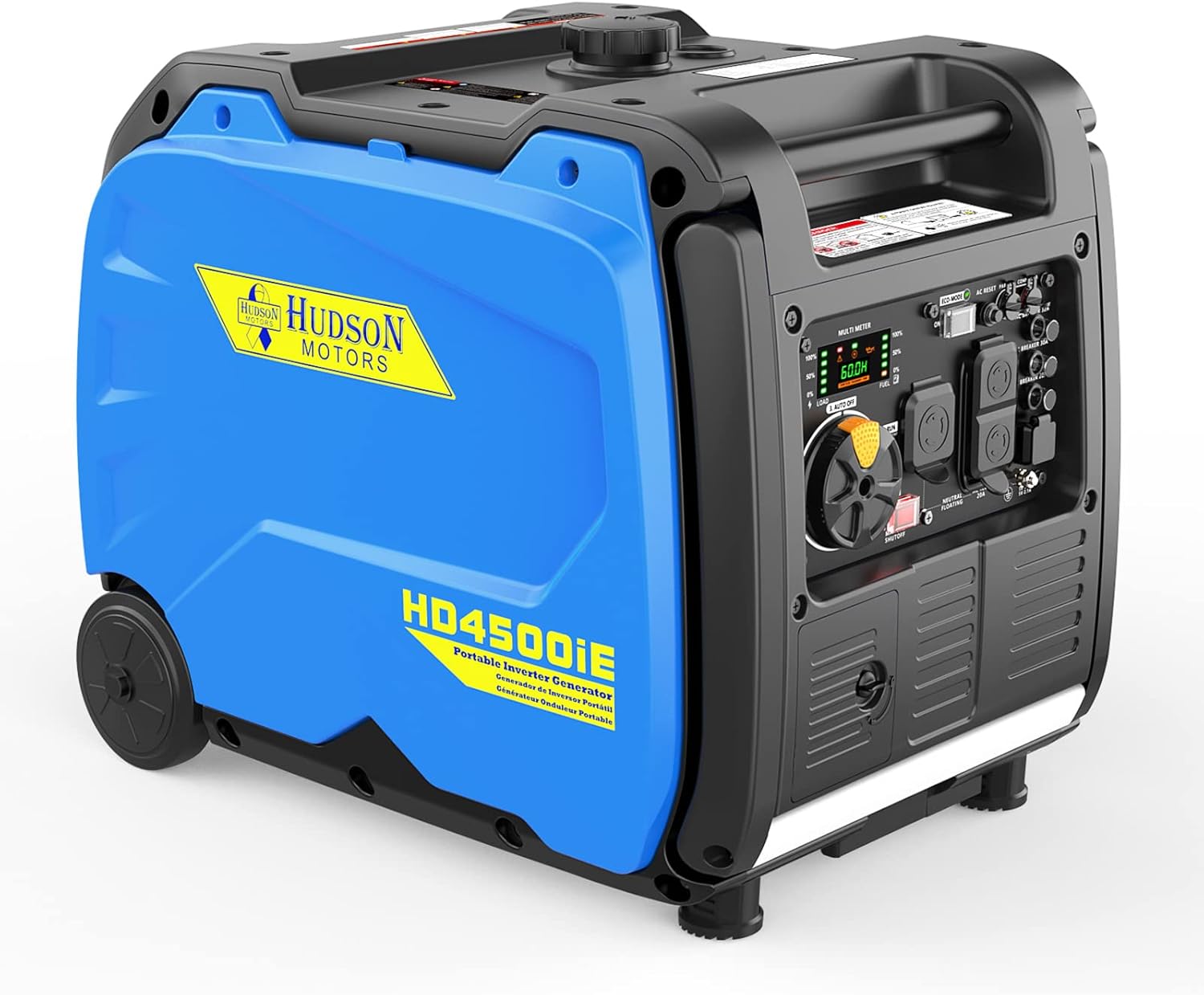 Hudson Motors 4500-Watt Portable Inverter Generator with Electric Start W9098