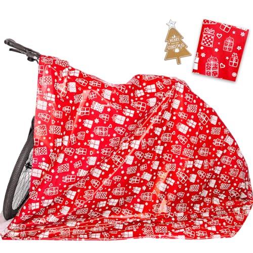 Christmas Gift Bags Assorted Sizes, 22pcs Drawstring Reusable Plastic D786