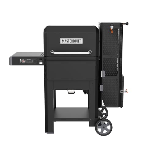 Masterbuilt Gravity Series 800 Digital Charcoal Grill and Smoker, Black M23582
