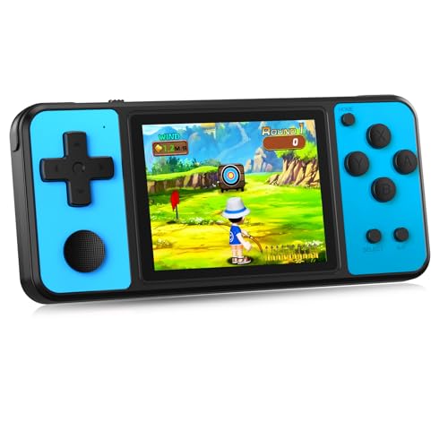 Beico 32 Bit Kids Handheld Games with 139 Preloaded Video Games, Blue-Red H196