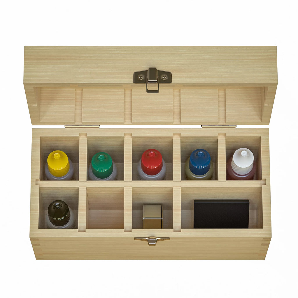 Gold and Silver Jewelry Test Kit with Storage Box E645727