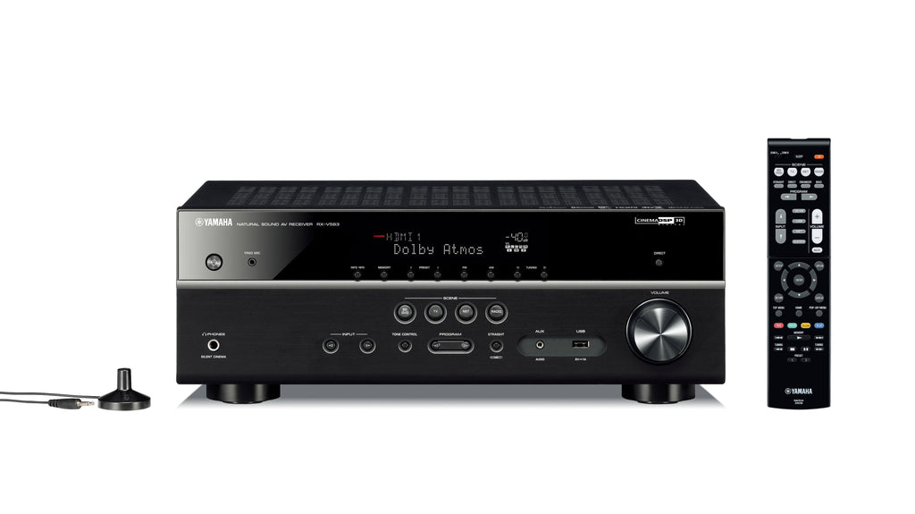 Yamaha RX-V583 7.2 Channel AV Network Receiver N4958
