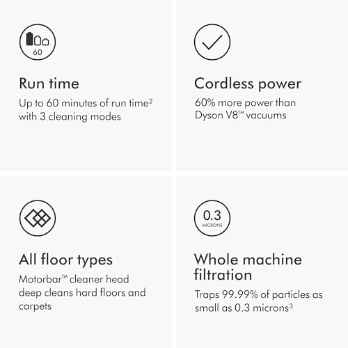 Dyson V11 Origin Cordless Vacuum, Nickel/Blue C366984